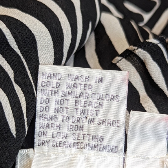 TESS Silk Blouse L - Picture 7 of 7